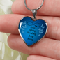 Semicolon Necklace, Semicolon Gift, Semicolon Heart Necklace, Suicide Awareness, Mental Health, Suicide Prevention Awareness, Semicolon Pendant