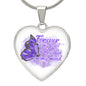 Alzheimer's In Memory Of Necklace, Alzheimer's Jewelry, Alzheimer's Disease, Alzheimers Awareness, Personalized Alzheimer's Necklace, Alzheimer's Gift
