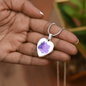 Alzheimer's In Memory Of Necklace, Alzheimer's Jewelry, Alzheimer's Disease, Alzheimers Awareness, Personalized Alzheimer's Necklace, Alzheimer's Gift