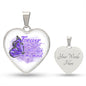 Alzheimer's In Memory Of Necklace, Alzheimer's Jewelry, Alzheimer's Disease, Alzheimers Awareness, Personalized Alzheimer's Necklace, Alzheimer's Gift
