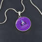 Alzheimers Necklace, Alzheimers Awareness, Alzheimers In Memory Of, Alzheimers Disease, Alzheimers Purple, End Alzheimers