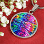 Rainbow Necklace and Bracelet-Sold Separately LGBTQ Rainbow Pride Necklace and Bracelet - TreasureNoni