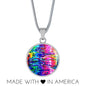 Rainbow Necklace and Bracelet-Sold Separately LGBTQ Rainbow Pride Necklace and Bracelet - TreasureNoni