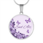 End Alz Necklace, Alzheimer's Jewelry, Alzheimer's Disease, Alzheimers Awareness Gift, Personalized Alzheimer's Necklace, Alzheimers Support