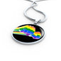 Pride Necklace, LGBTQ Pride Necklace, LGBTQ Strength Necklace - TreasureNoni