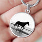 Horse Necklace Equestrian Necklace Personalized Horse Pendant Necklace - TreasureNoni