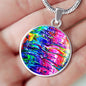 Rainbow Necklace and Bracelet-Sold Separately LGBTQ Rainbow Pride Necklace and Bracelet - TreasureNoni