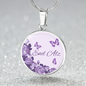 End Alz Necklace, Alzheimer's Jewelry, Alzheimer's Disease, Alzheimers Awareness Gift, Personalized Alzheimer's Necklace, Alzheimers Support