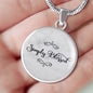 Blessed Pendant Necklace, Religious Jewelry, Gift for Christians - TreasureNoni
