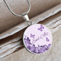 End Alz Necklace, Alzheimer's Jewelry, Alzheimer's Disease, Alzheimers Awareness Gift, Personalized Alzheimer's Necklace, Alzheimers Support