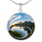 Mountain Jewelry, Mountain Bracelet, Mountain Pendant, Nature Jewelry - TreasureNoni