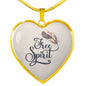 Free Spirit Heart Pendant, Gift For Teen Girls, Free Spirit Jewelry For Girls - TreasureNoni