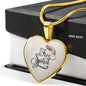 Free Spirit Heart Pendant, Gift For Teen Girls, Free Spirit Jewelry For Girls - TreasureNoni
