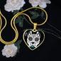 Day Of The Dead Dog Necklace, Day Of The Dead Dog Pitbull, Dia De Los Muertos Perro Pitbull, Sugar Skull Pitbull Necklace, Sugar Skull Dogs