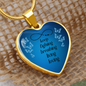 Semicolon Necklace, Semicolon Gift, Semicolon Heart Necklace, Suicide Awareness, Mental Health, Suicide Prevention Awareness, Semicolon Pendant