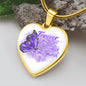 Alzheimer's In Memory Of Necklace, Alzheimer's Jewelry, Alzheimer's Disease, Alzheimers Awareness, Personalized Alzheimer's Necklace, Alzheimer's Gift