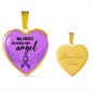 Alzheimer's Awareness Necklace, Alzheimer's Awareness Jewelry, End Alzheimer's Jewelry - TreasureNoni