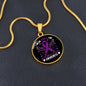 Alzheimers Awareness Necklace, Alzheimers Support, Alzheimers Caregivers, Alzheimers Support Jewelry