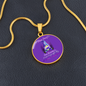 Alzheimers Necklace, Alzheimers Awareness, Alzheimers In Memory Of, Alzheimers Disease, Alzheimers Purple, End Alzheimers