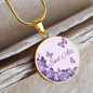 End Alz Necklace, Alzheimer's Jewelry, Alzheimer's Disease, Alzheimers Awareness Gift, Personalized Alzheimer's Necklace, Alzheimers Support