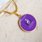 Alzheimers Necklace, Alzheimers Awareness, Alzheimers In Memory Of, Alzheimers Disease, Alzheimers Purple, End Alzheimers