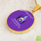 Alzheimers Necklace, Alzheimers Awareness, Alzheimers In Memory Of, Alzheimers Disease, Alzheimers Purple, End Alzheimers