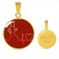 Heartbeat Runner Heartbeat Jogging Pendant Necklace - TreasureNoni