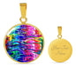 Rainbow Necklace and Bracelet-Sold Separately LGBTQ Rainbow Pride Necklace and Bracelet - TreasureNoni