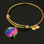 Rainbow Necklace and Bracelet-Sold Separately LGBTQ Rainbow Pride Necklace and Bracelet - TreasureNoni