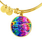 Rainbow Necklace and Bracelet-Sold Separately LGBTQ Rainbow Pride Necklace and Bracelet - TreasureNoni