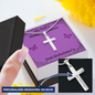 My Dad's Memories Matter Alzheimers Jewelry, Alzheimers Cross Necklace, Alzheimers Awareness, Alzheimers Support Dad, End Alzheimers