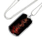 Music Lover Dog Tag Style Necklace - TreasureNoni