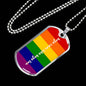 LGBTQ Necklace, LGBTQ Jewelry, Coming Out Gift - TreasureNoni
