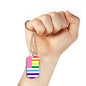 LGBTQ Flag Necklace, LGBTQ Pride Jewelry - TreasureNoni