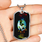 Music Dog Tag Style Necklace - TreasureNoni