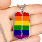 LGBTQ Necklace, LGBTQ Jewelry, Coming Out Gift - TreasureNoni