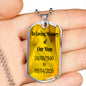 Custom Design Dog Tag Style Necklace, Customized Jewelry, Custom Necklaces - TreasureNoni