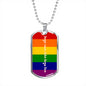 LGBTQ Necklace, LGBTQ Jewelry, Coming Out Gift - TreasureNoni