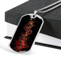 Music Lover Dog Tag Style Necklace - TreasureNoni