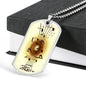 Music Dog Tag Style Necklace - TreasureNoni