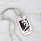 We The People, American Flag Dog Tag Necklace, Patriotic Jewelry, American Flag Necklace, Eagle Necklace, Eagle Flag, Patriotic Gifts