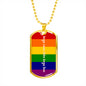 LGBTQ Necklace, LGBTQ Jewelry, Coming Out Gift - TreasureNoni
