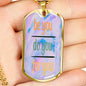 Inspirational Necklace, Motivational Jewelry, Encouragement Gift, Happiness Necklace, Positive Vibes Necklace, Gift For Teens