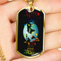 Music Dog Tag Style Necklace - TreasureNoni