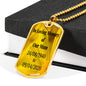 Custom Design Dog Tag Style Necklace, Customized Jewelry, Custom Necklaces - TreasureNoni