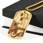 Music Dog Tag Necklace - TreasureNoni
