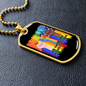 Gay Pride Necklace, LGBT Necklace, LGBT Equality Jewelry, LGBT Equal Rights Necklace, LGBT, Human Rights, Equal Rights Gifts, Equality Gift