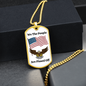We The People, USA Necklace, Patriotic Jewelry, American Flag Necklace, USA Flag Dog Tag Necklace, Eagle Necklace