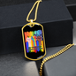 Gay Pride Necklace, LGBT Necklace, LGBT Equality Jewelry, LGBT Equal Rights Necklace, LGBT, Human Rights, Equal Rights Gifts, Equality Gift