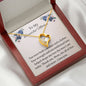 Single Mom Necklace - Sentimental Gift from Son, Includes Message Card – Perfect Gift for Mom’s Birthday or Christmas